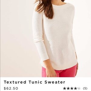 LOFT TUNIC SWEATER